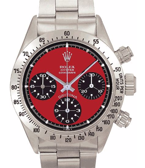 fake paul newman ferrari red rolex daytona 6565|real daytona rolex.